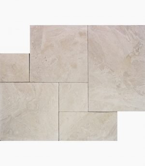 French Pattern DIANA ROYAL 'Leather' Marble PAVER